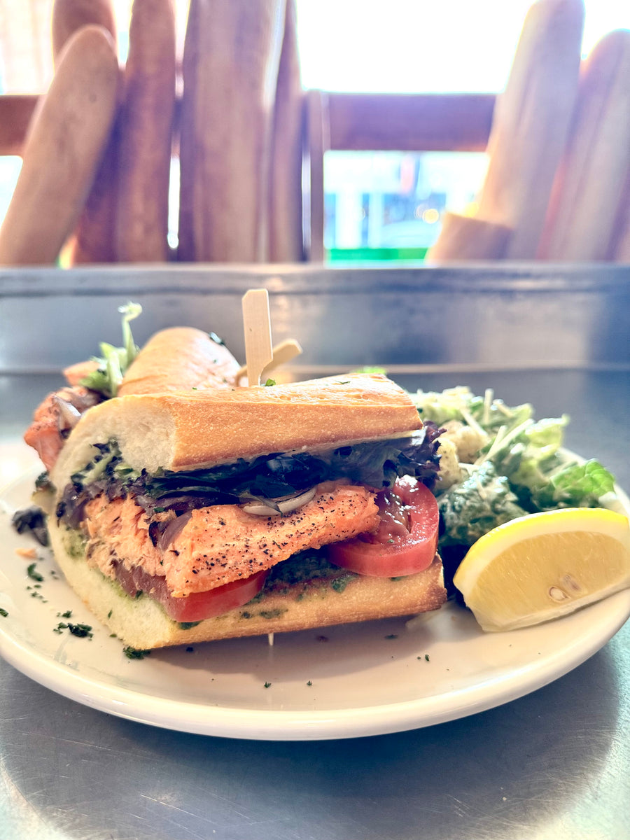 pan seared salmon