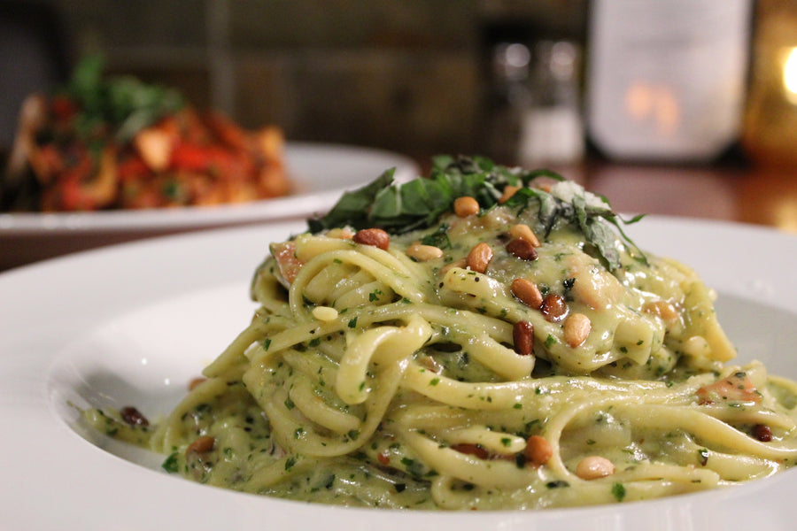 pesto linguine