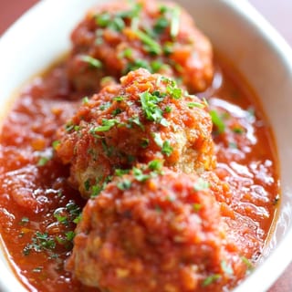 3 Meatballs with Marinara
